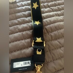 MZ Wallace Black and Gold Star Strap